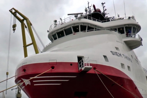 Kapitan o PSV Siem Thiima: Ten statek jest sexy! [VIDEO]